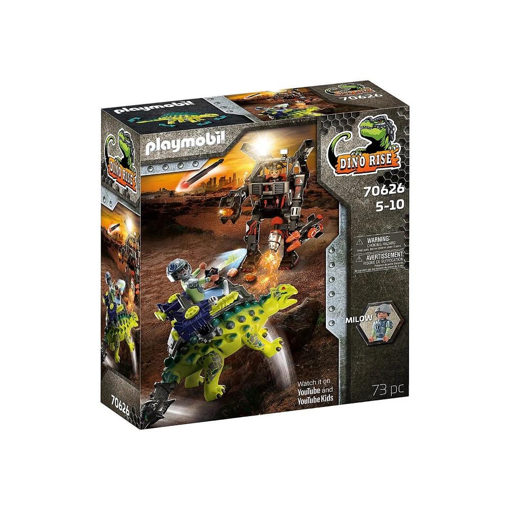 Playmobil Saichania Invasão do Robo Dino Rise - Sunny