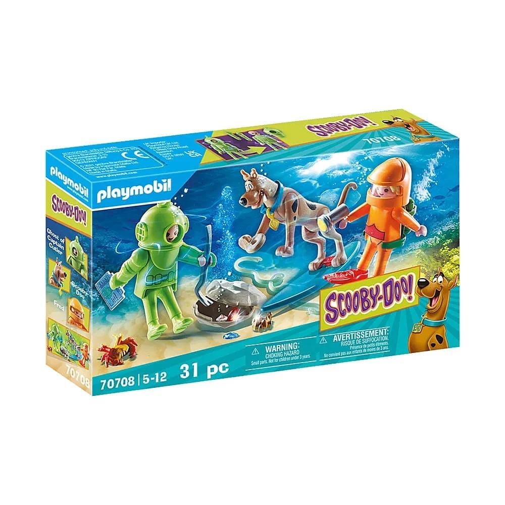 Playmobil Aventura O Fantasma Mergulhador Scooby-Doo!- Sunny