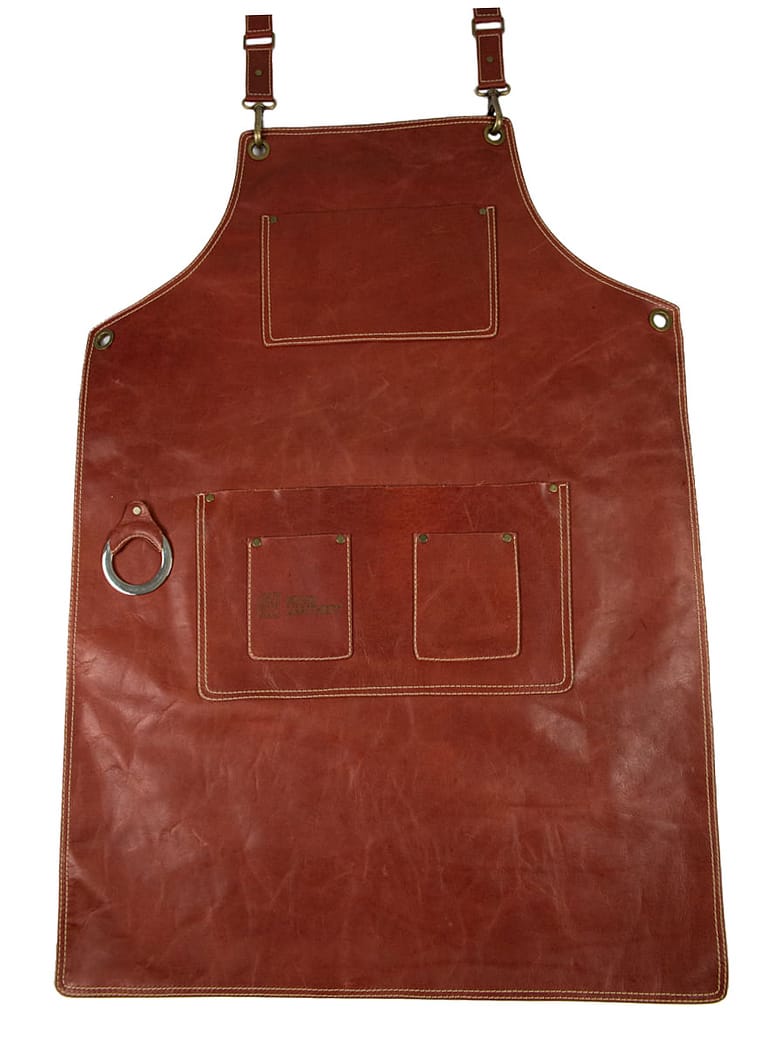 Avental de Couro Premium Kind Leather Mocca