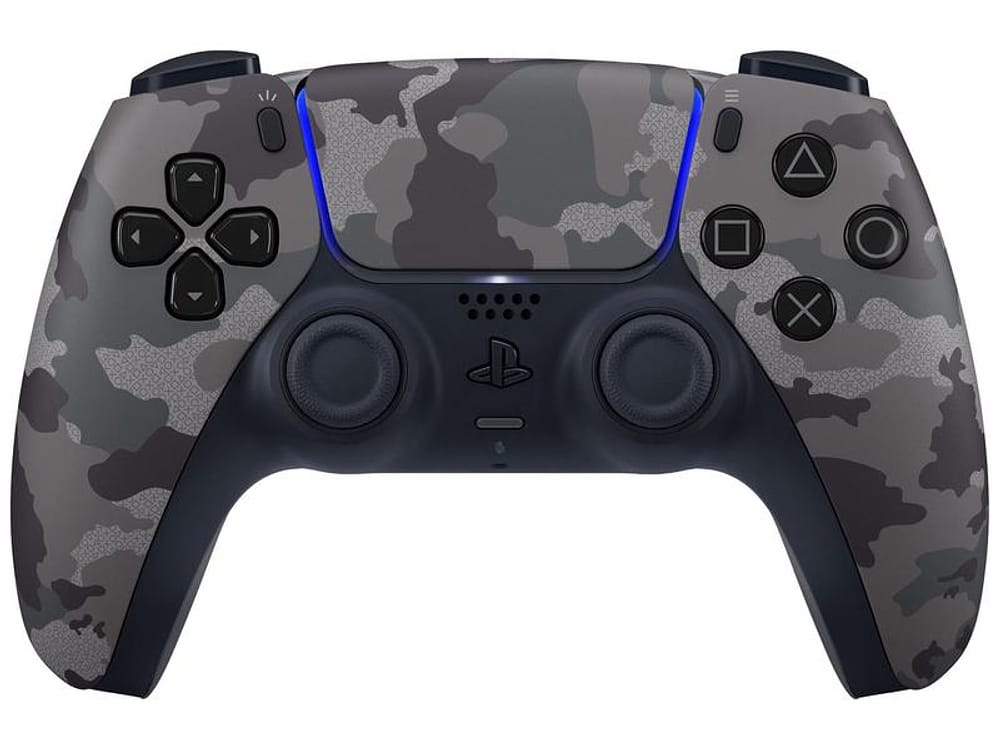 Controle para PS5 sem Fio DualSense Sony - Gray Camouflage
