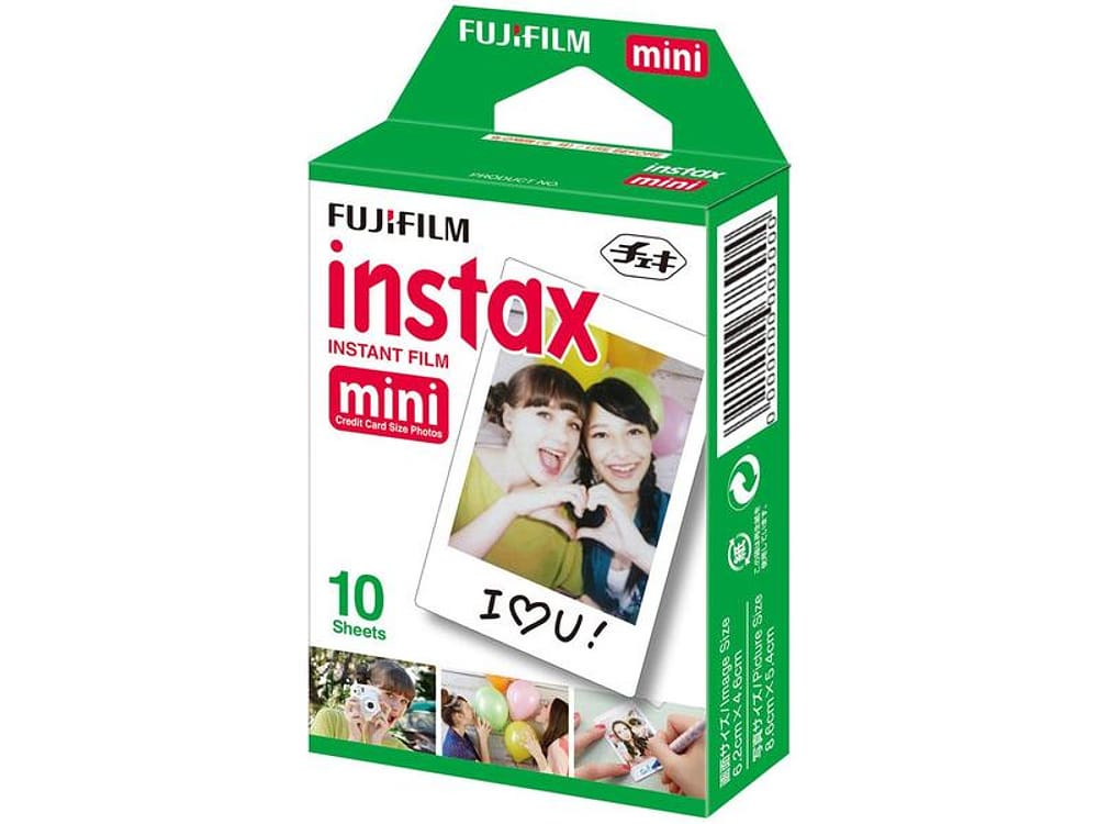 Filme Instantâneo Fujifilm Instax Mini com 10 Poses