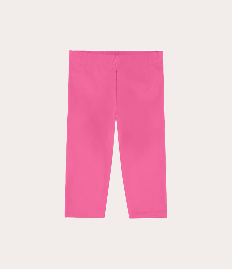 Calça Corsário Infantil Menina Em Algodão Malwee Kids