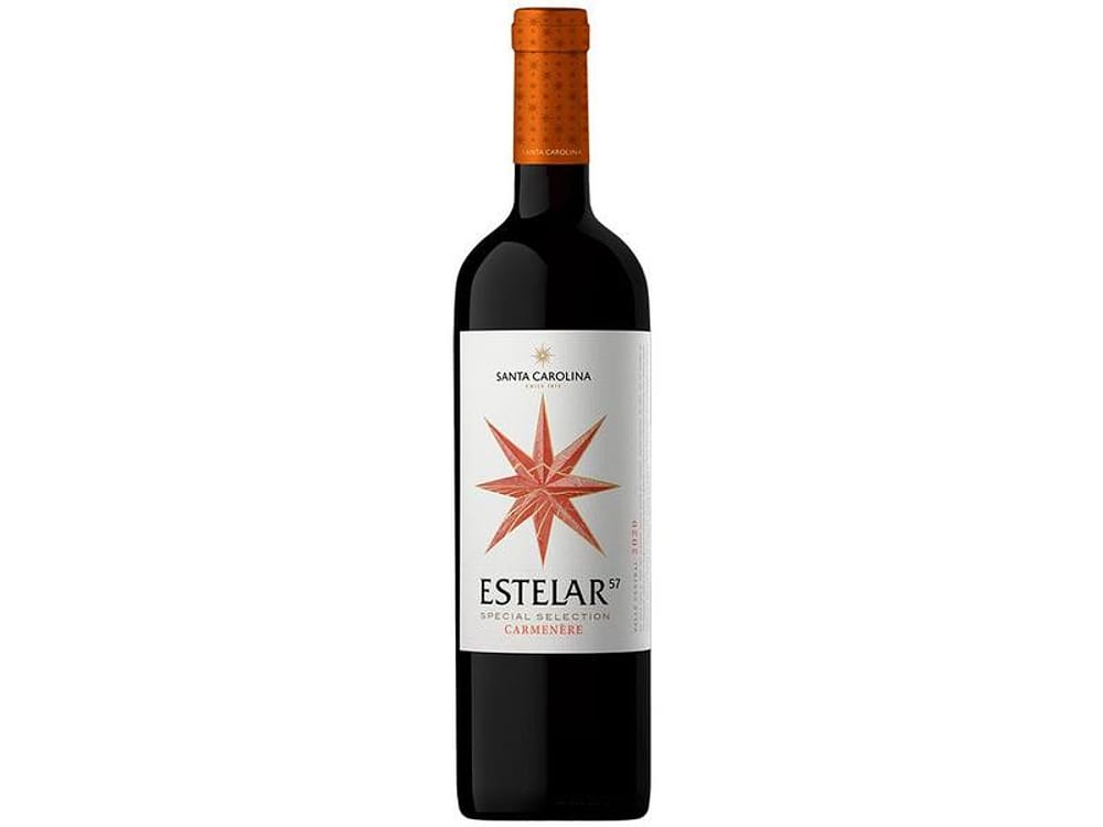 Vinho Tinto Seco Santa Carolina Estelar 57 Chile 2020 750ml