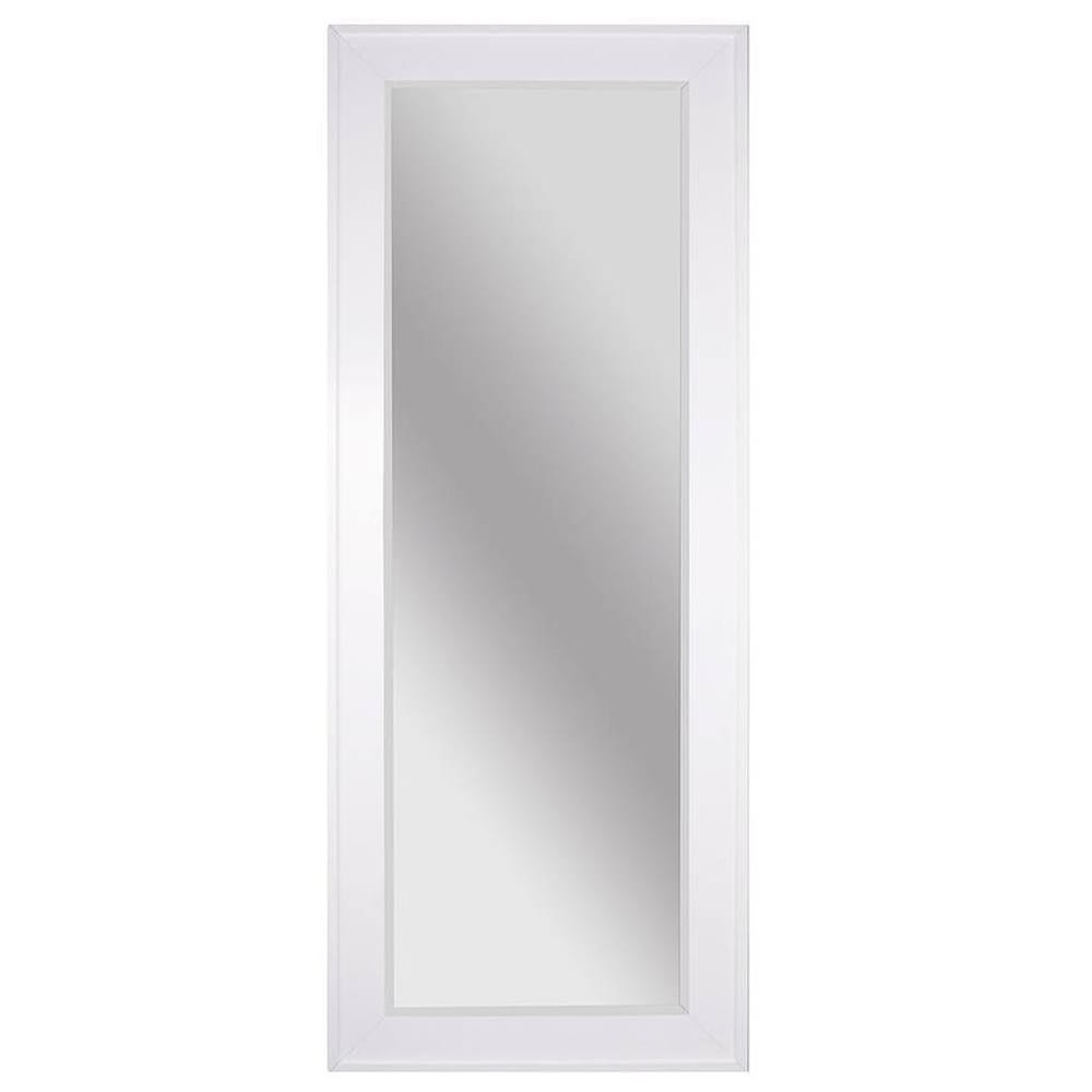 Espelho Euroquadros Bisotê Emoldurado Vision 60x160 cm - Branco