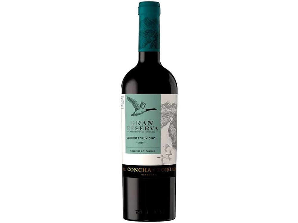 Vinho Tinto Seco Concha y Toro Gran Reserva - Cabernet Sauvignon Chile 2020 750ml