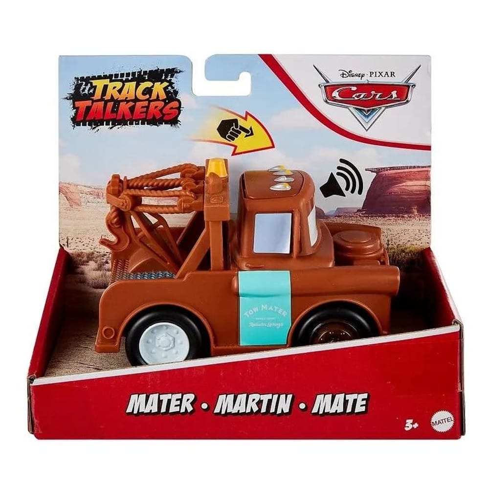 Disney Pixar Carros Martin Track Talkers GXT32- Mattel