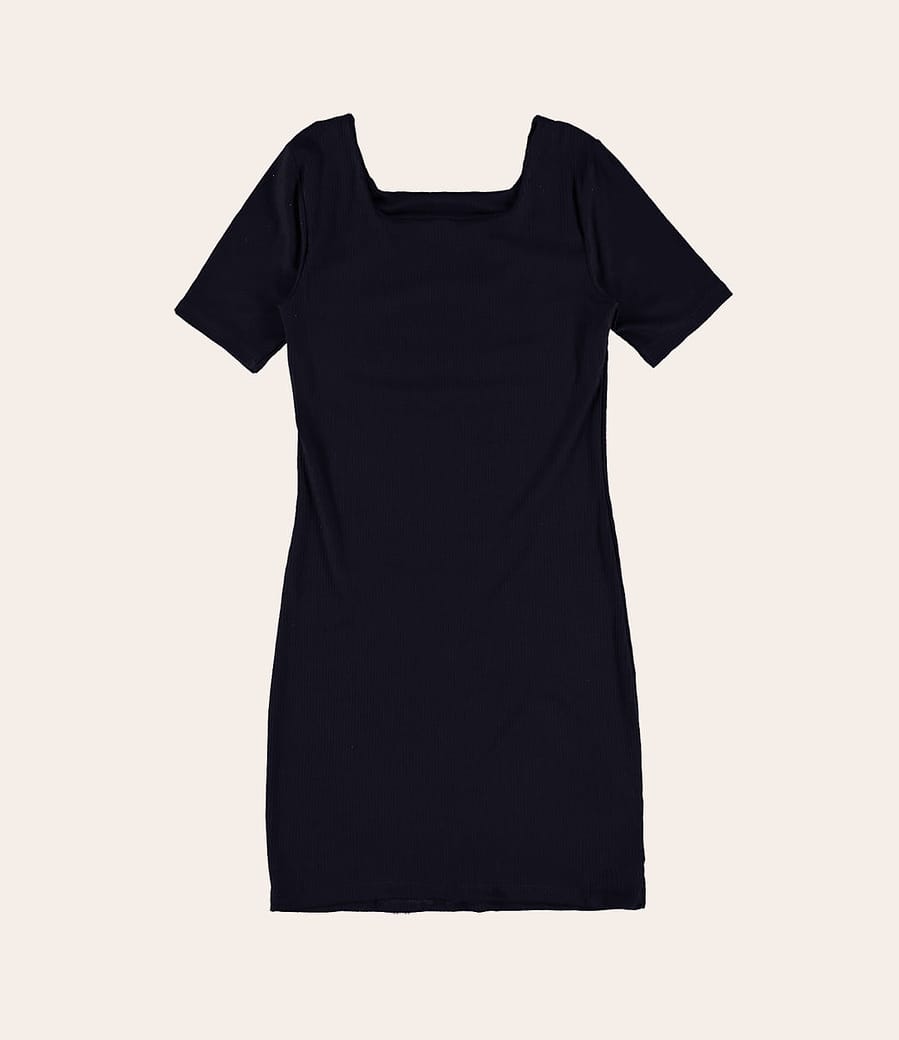 Vestido Menina Em Canelado De Viscose Malwee Kids