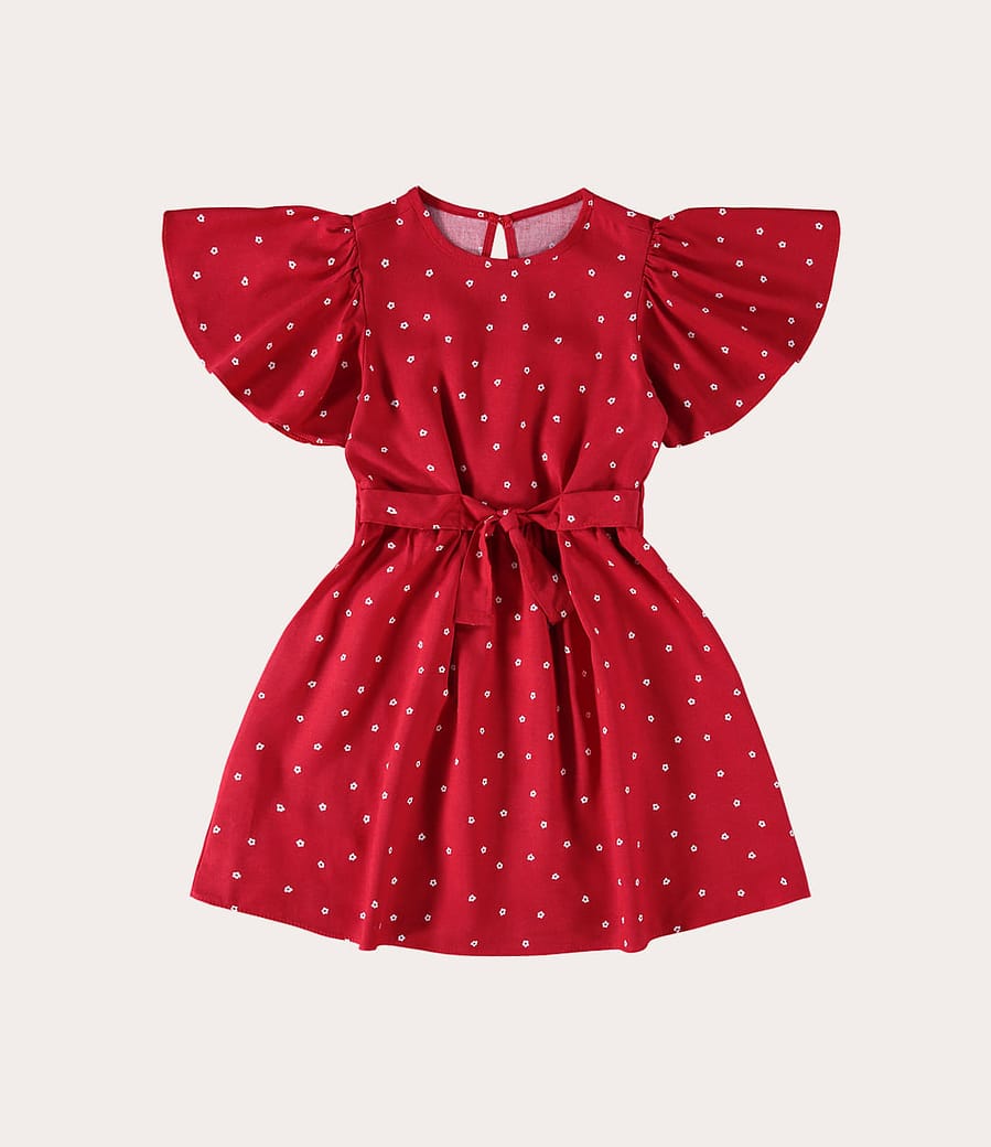 Vestido Infantil Menina Em Viscose Malwee Kids