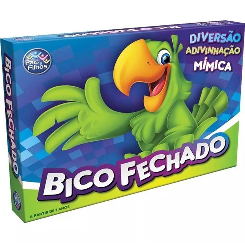 Jogo Bico Fechado - Mímica - Pais & Filhos