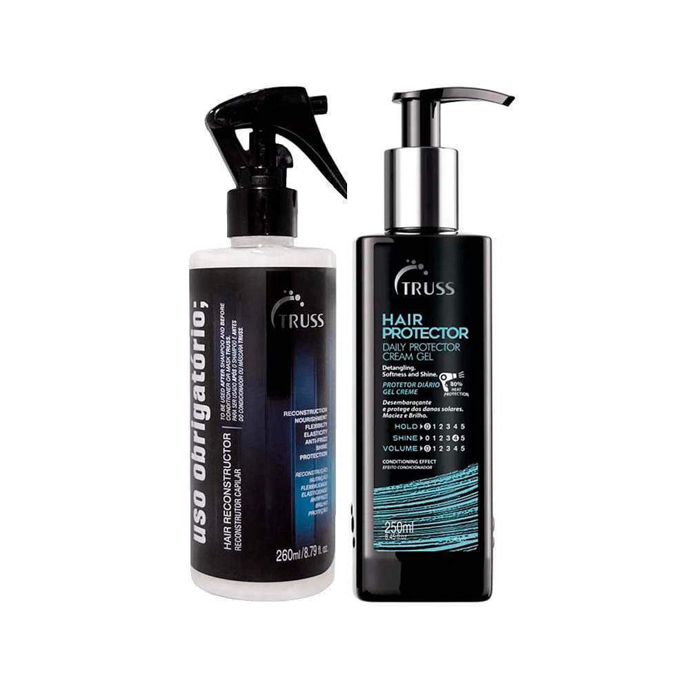 Kit Truss Finalizadores - Uso Obrigatório 260ml e Leave-in Finish Hair Protector 250ml