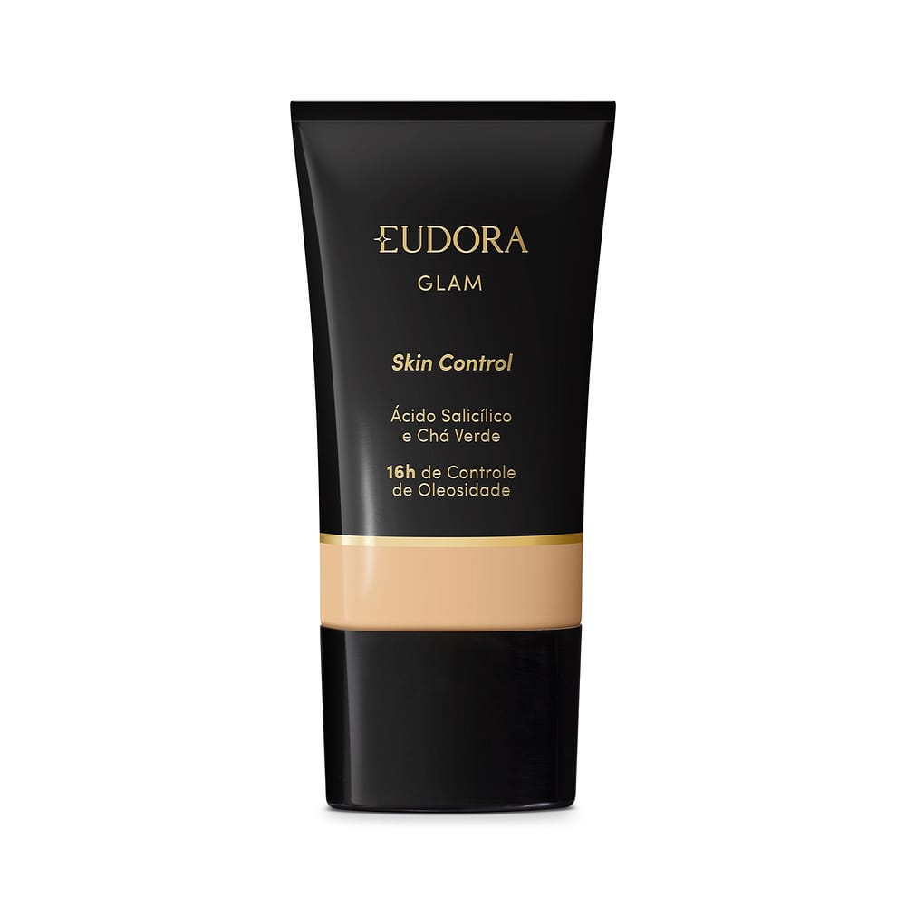 Eudora Glam Base Líquida Skin Control Cor 10 30ml