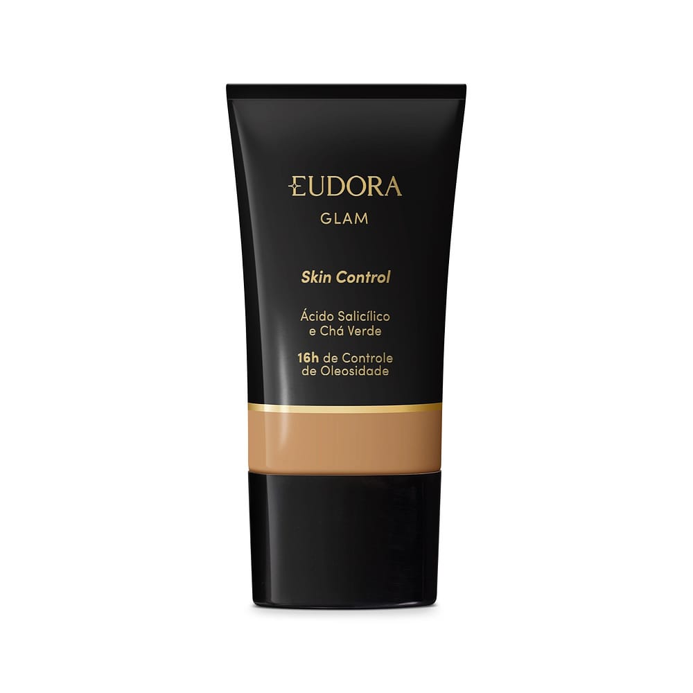 Eudora Glam Base Líquida Skin Control Cor 50 30ml