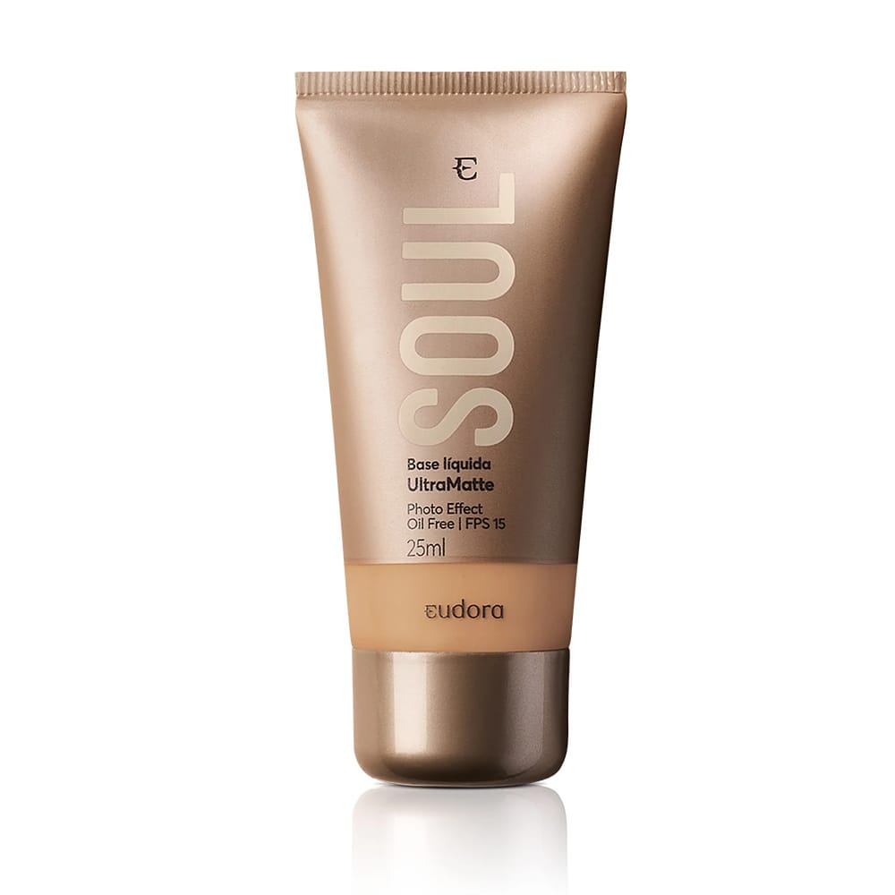 Eudora Base Líquida Soul Ultra Matte Cor 30 25ml