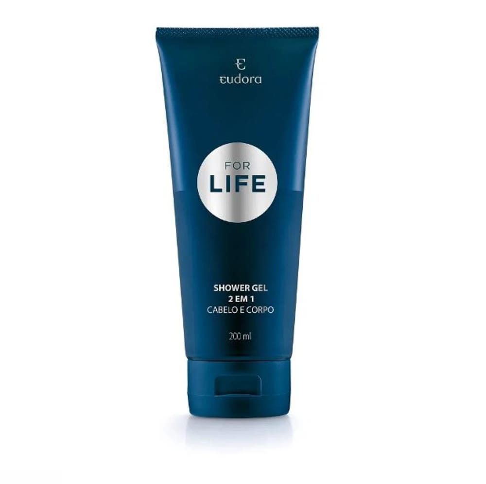 Eudora For Life Shampoo Para Cabelo e Corpo 200ml