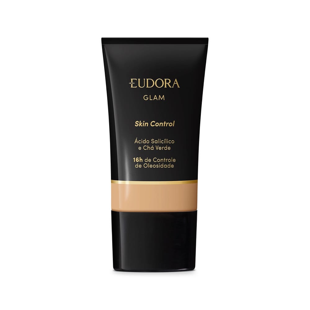 Eudora Glam Base Líquida Skin Control Cor 25 30ml