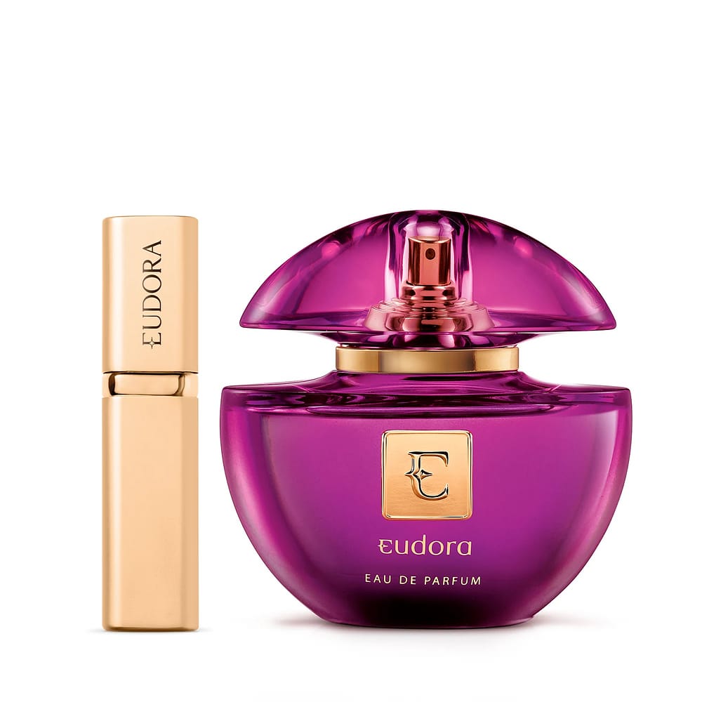 Combo Eudora Eau De Parfum 75ml + Porta-Perfume Vaporizador