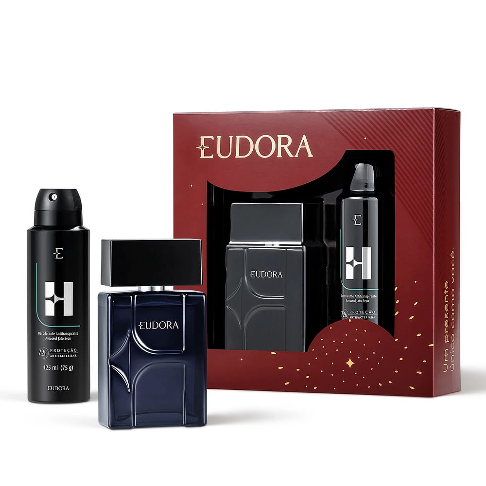 Eudora H Kit Presente Natal (2 itens)