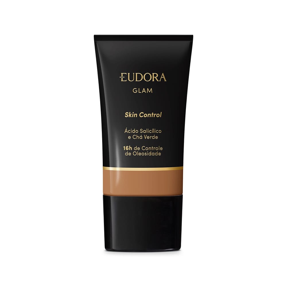 Eudora Glam Base Líquida Skin Control Cor 65 30ml