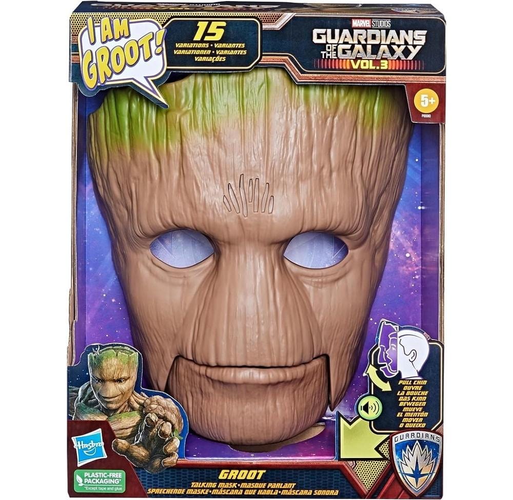 Máscara Sonora do Groot Marvel 25 cm - F6590 - Hasbro
