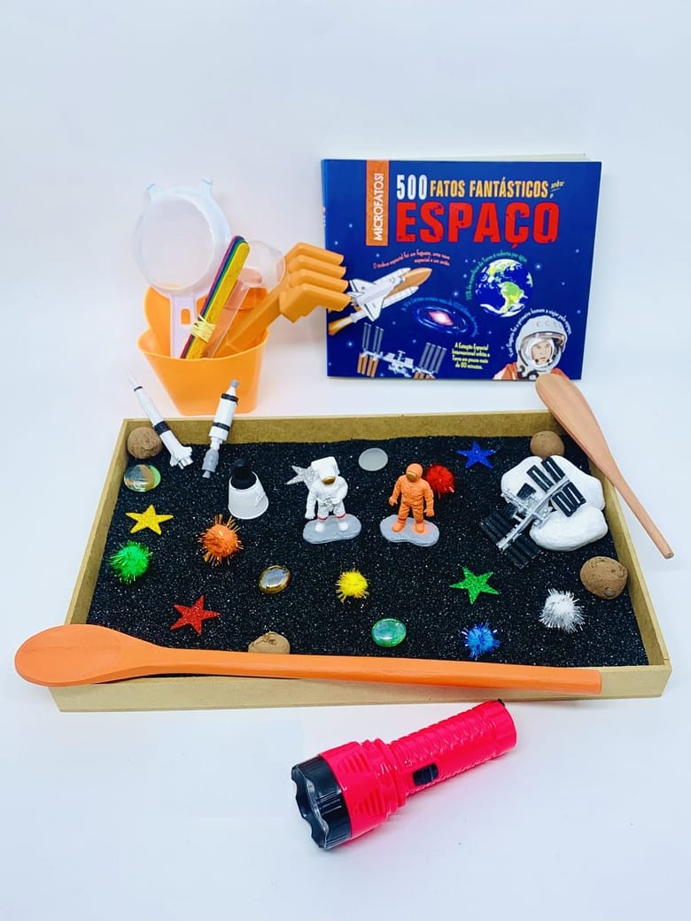 Kit Sensorial Mini Mundo Astronauta