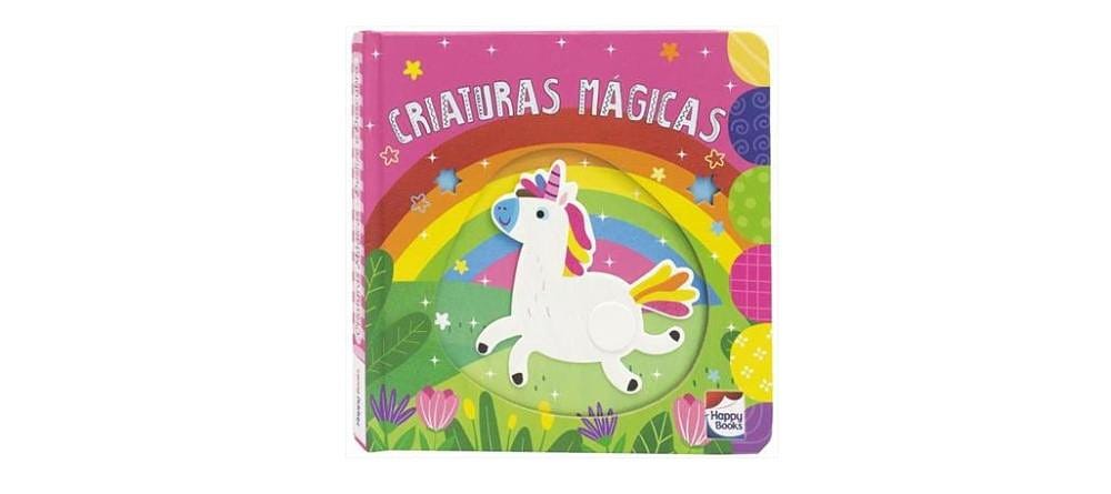 Livro Deslize e Descubra Criaturas Mágicas - Happy Books