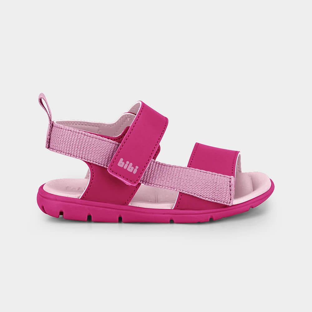 Papete Infantil Bibi Basic Sandals Mini Rosa Pitaya