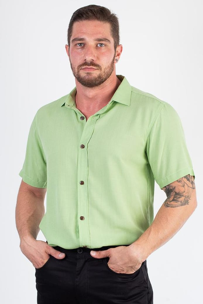 Camisa masculina manga curta gola polo 68002