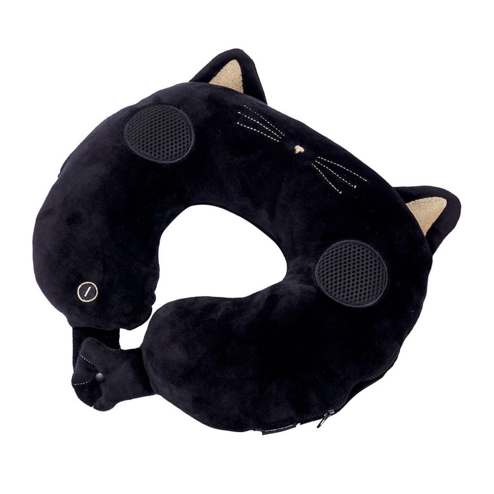 Almofada massageadora speaker gato