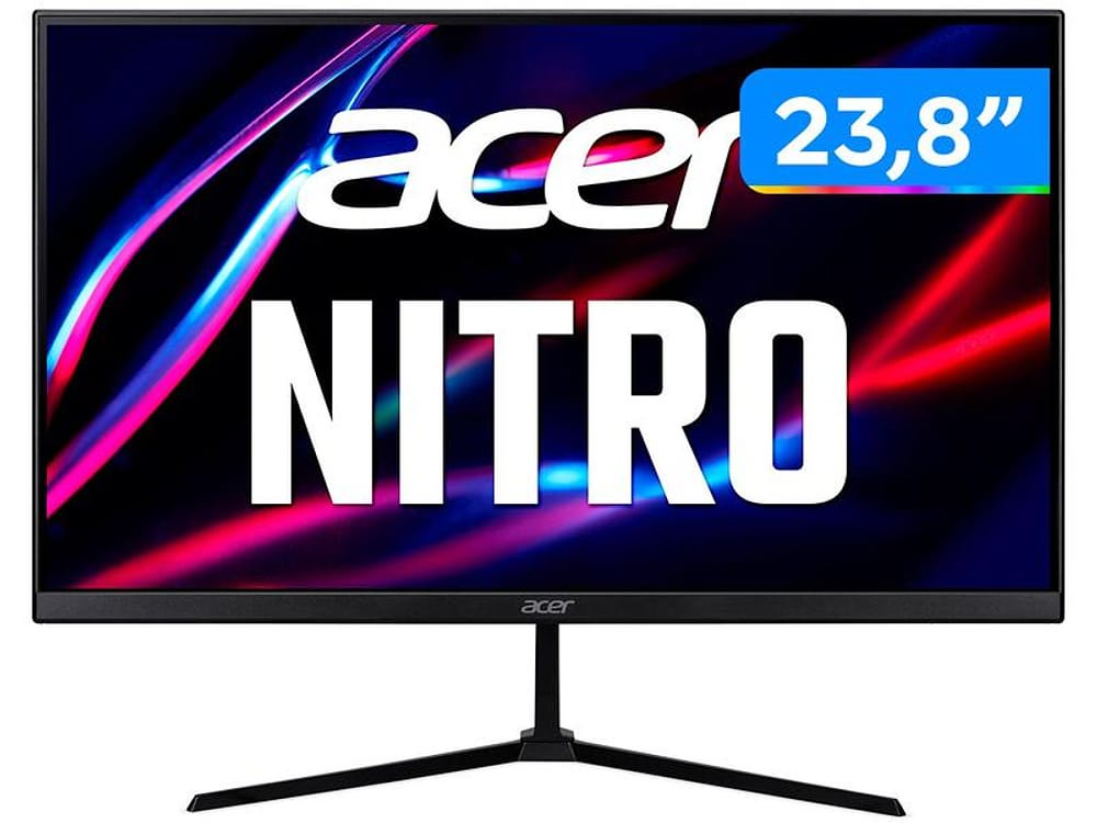 Monitor Gamer Acer Nitro KG240Y E3bix 23,8” - Full HD IPS 1ms