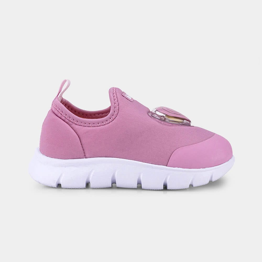 Tênis Infantil Bibi Energy Baby 2.0 Rosa de Coração