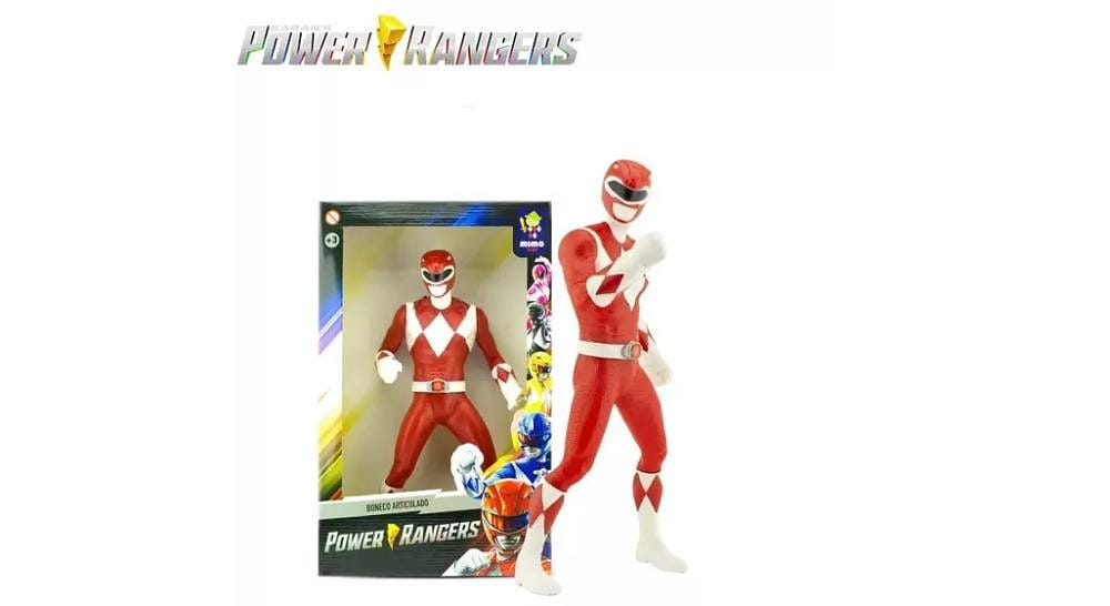 Boneco Power Rangers Ranger Vermelho - Mimo Toys