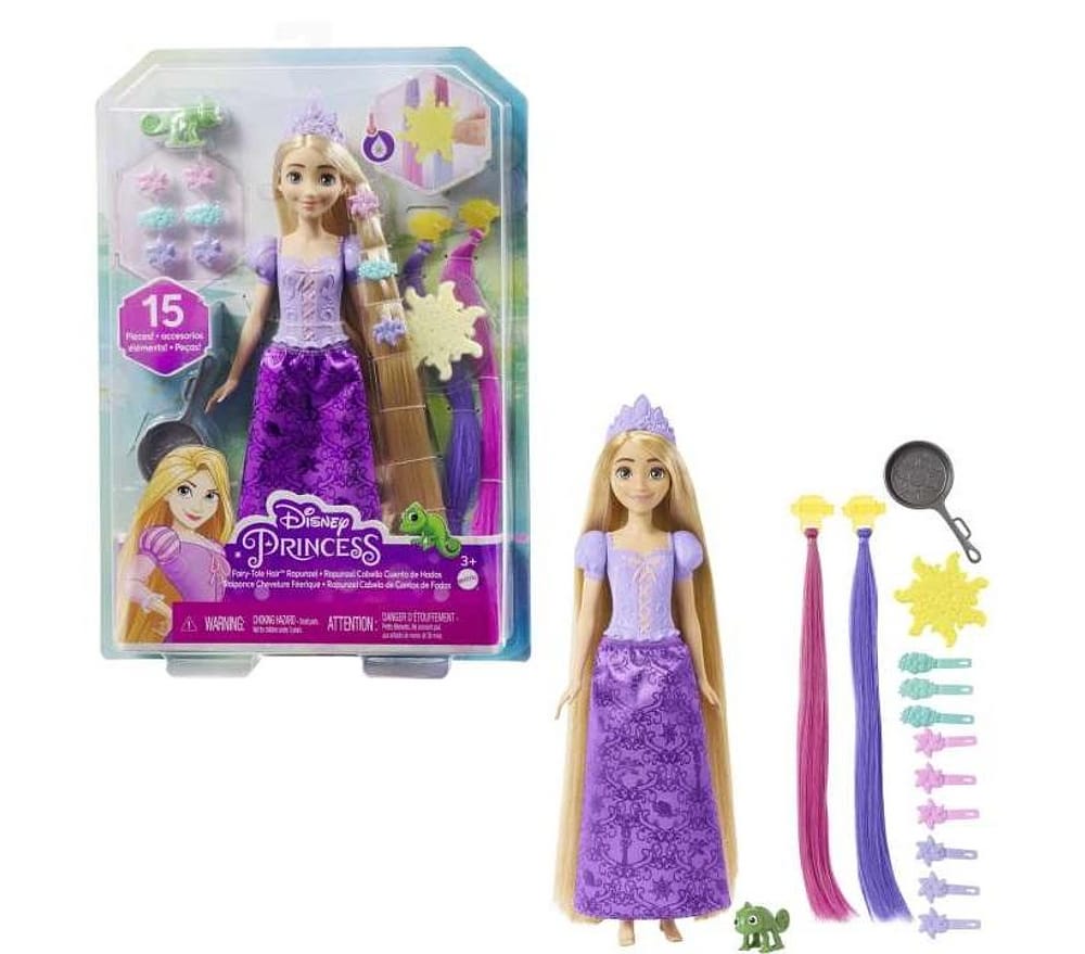 Princesa Rapunzel Cabelo de Contos de Fadas HLW18 - Mattel
