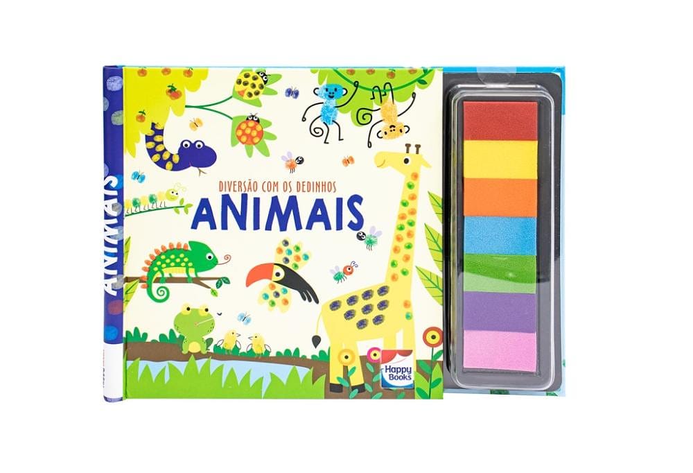 Diversão com os Dedinhos Animais - Happy Books