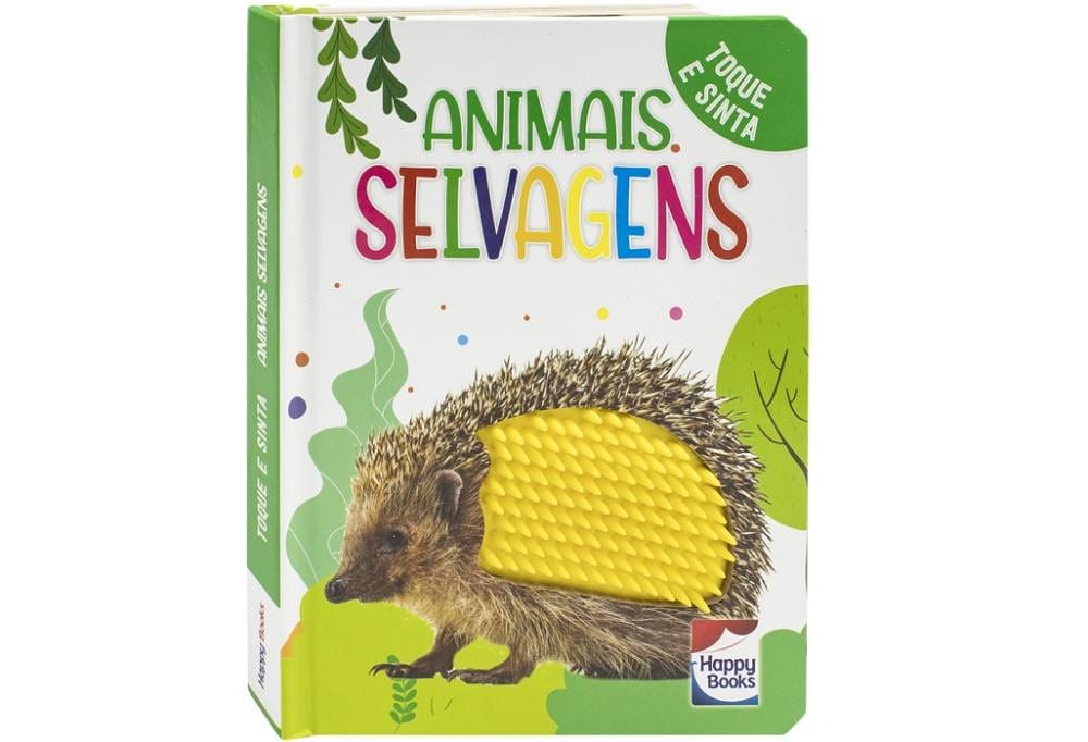 Toque e Sinta II Animais Selvagens - Happy Books