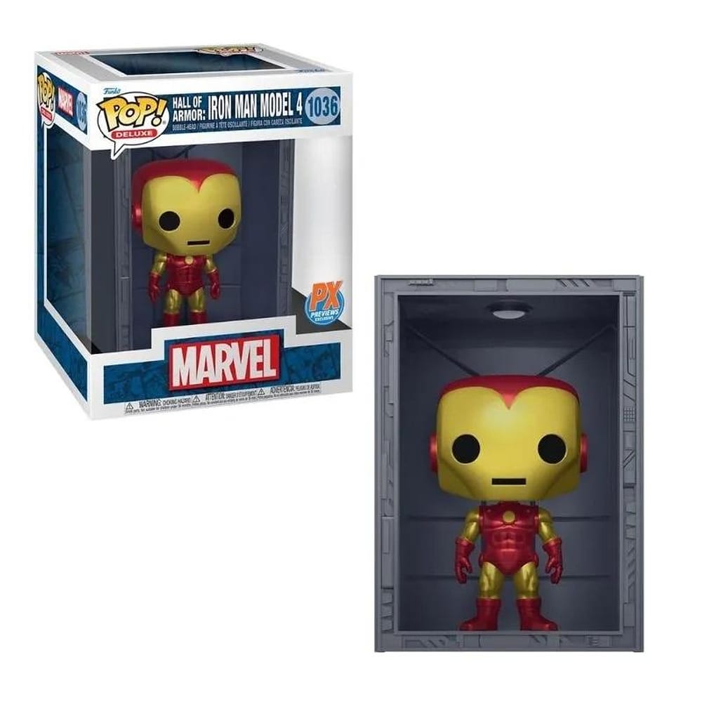 Boneco Funko Pop - Deluxe Marvel Iron Man