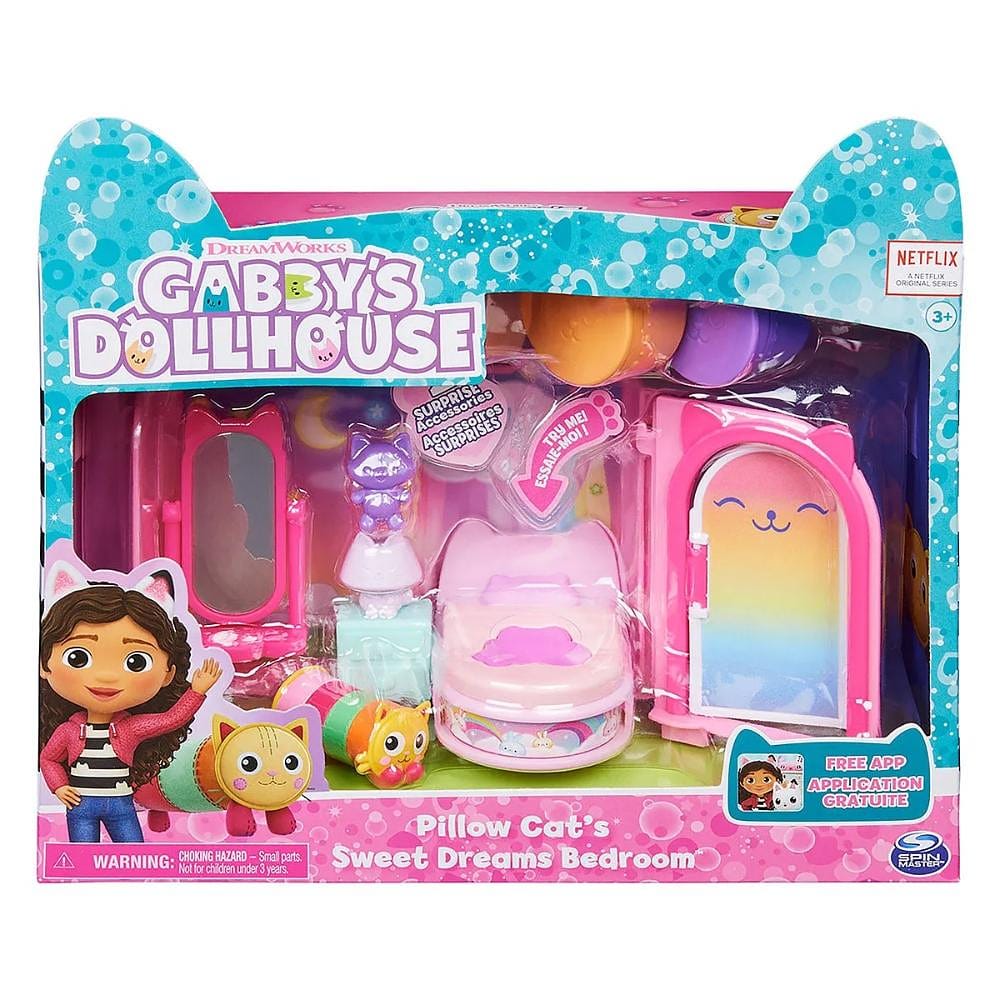 Gabby s Dollhouse Playset De Luxo Quarto C Almofagata Sunny