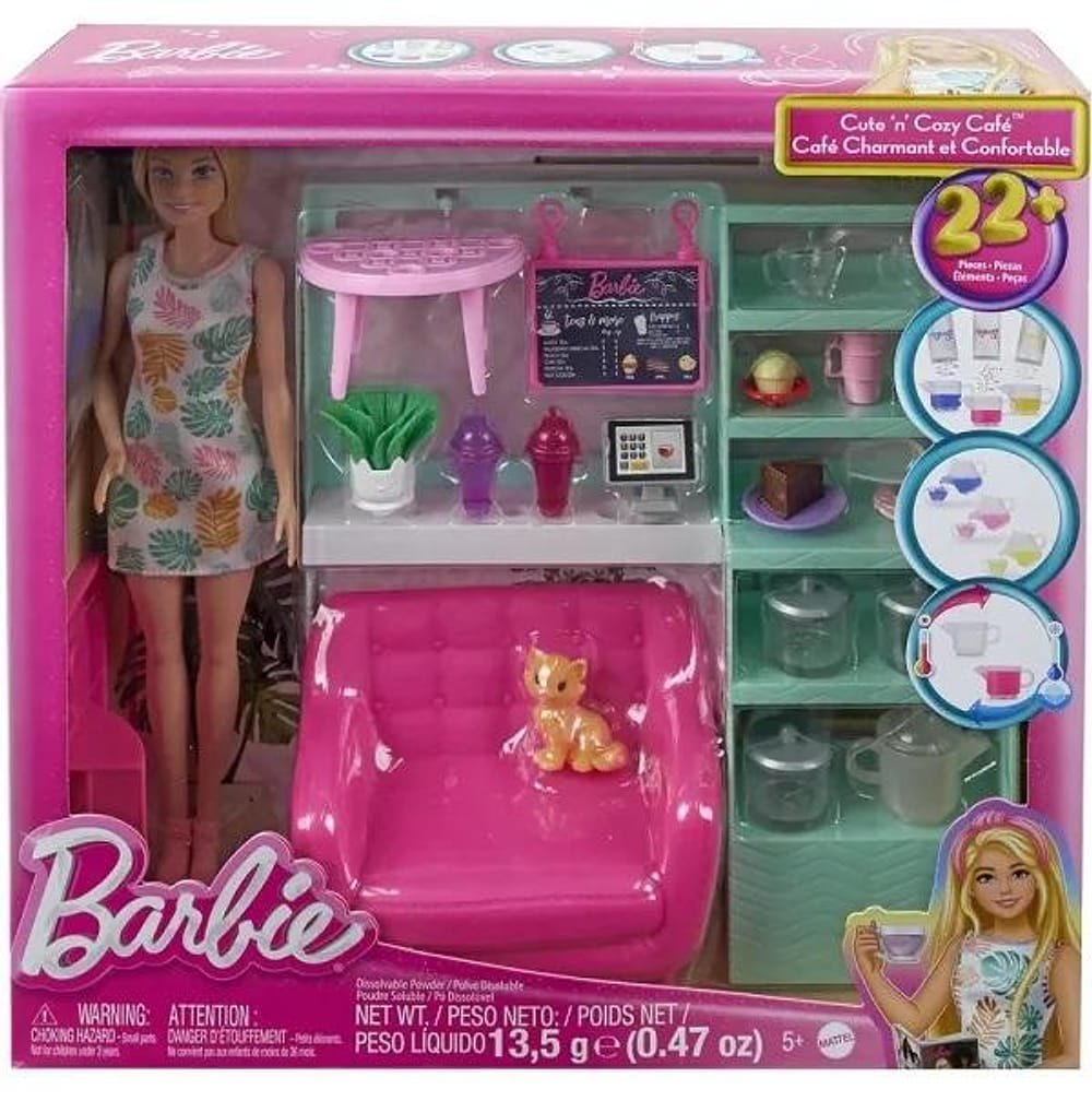 Barbie Fashion - Loja de Chá e Cuidados HKT94 - Mattel