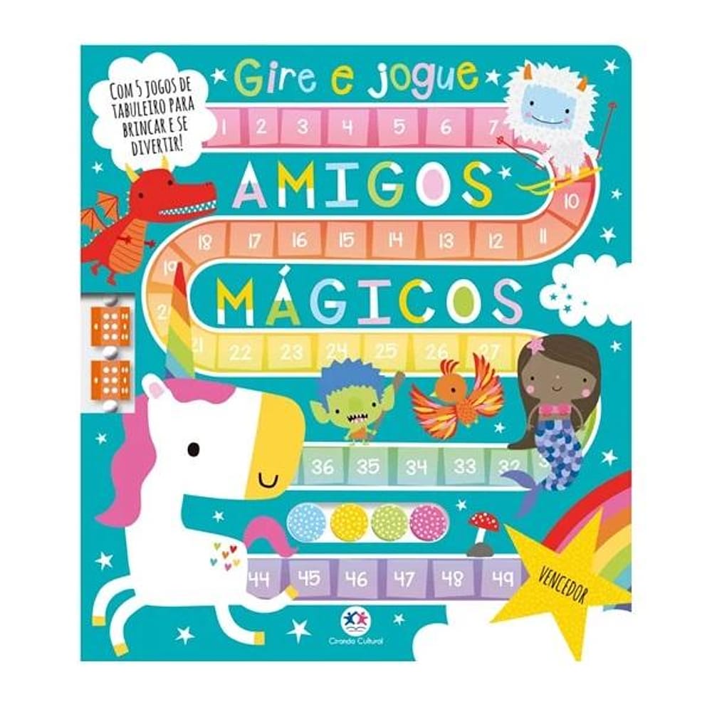 Livro Amigos Mágicos - Ciranda Cultural