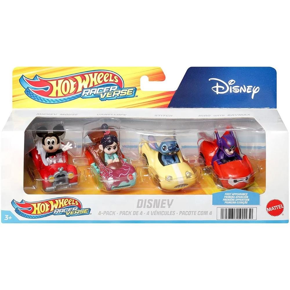 Hot Wheels Kit Colecionável Racerverse Disney -HKD30- Mattel