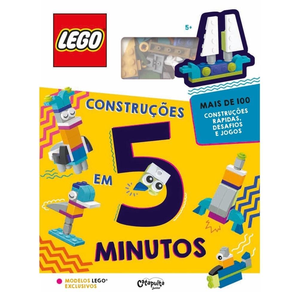 Livro Lego Construções em 5 Minutos - Catapulta