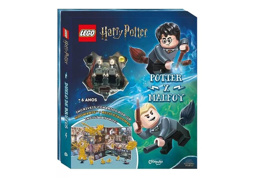 Livro Lego Harry Potter - Potter x Malfoy - Catapulta