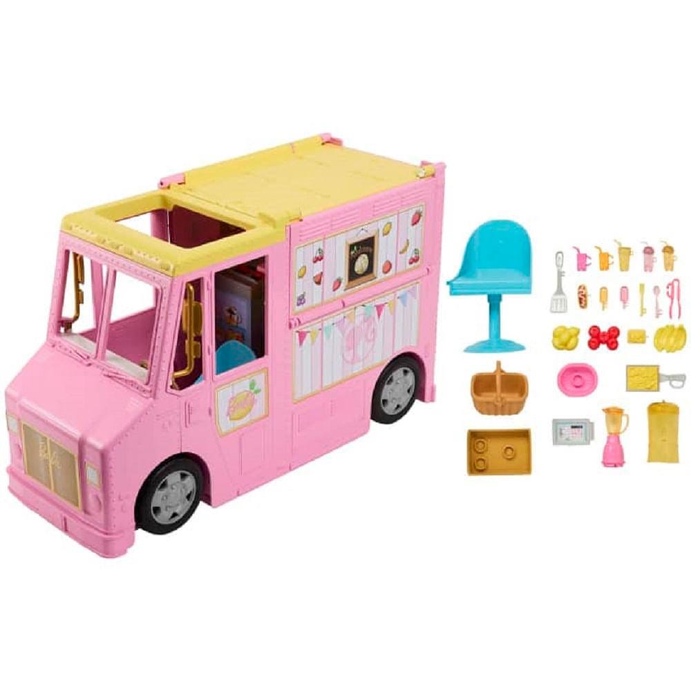 Barbie Profissões Caminhão de Limonada - Mattel