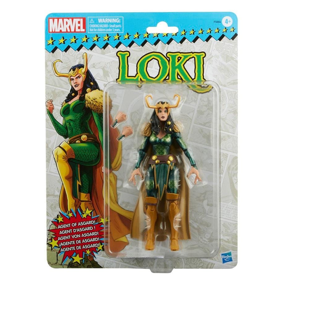 Figura Marvel Legends Retro Loki - Hasbro