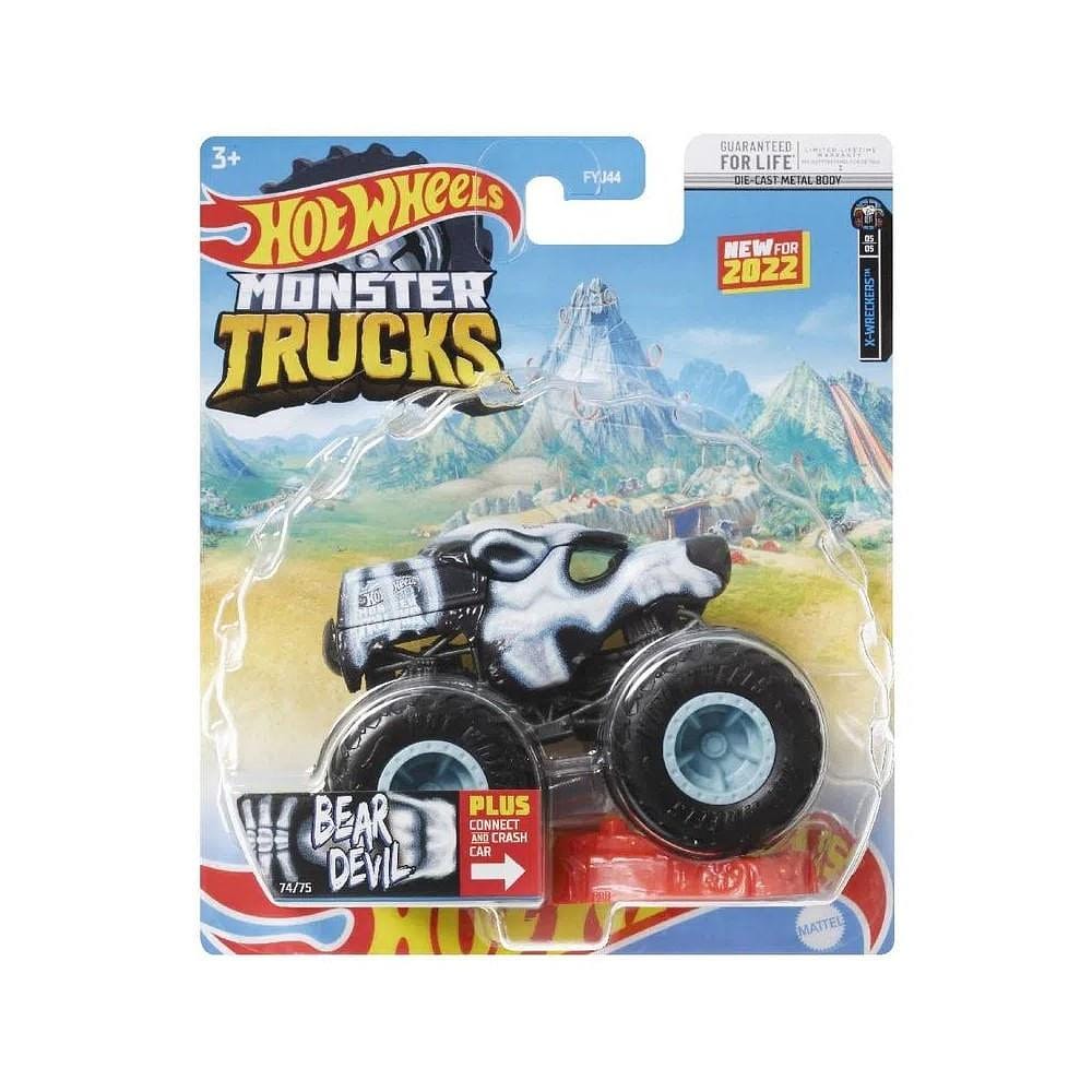 Hot Wheels Monster Trucks Bear Devil - Mattel