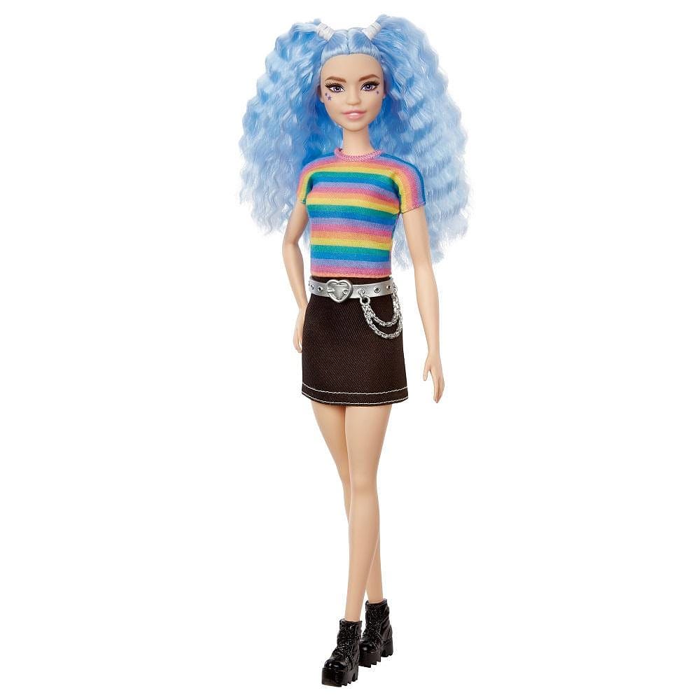 Barbie Fashionista Camiseta Arco Íris - Mattel