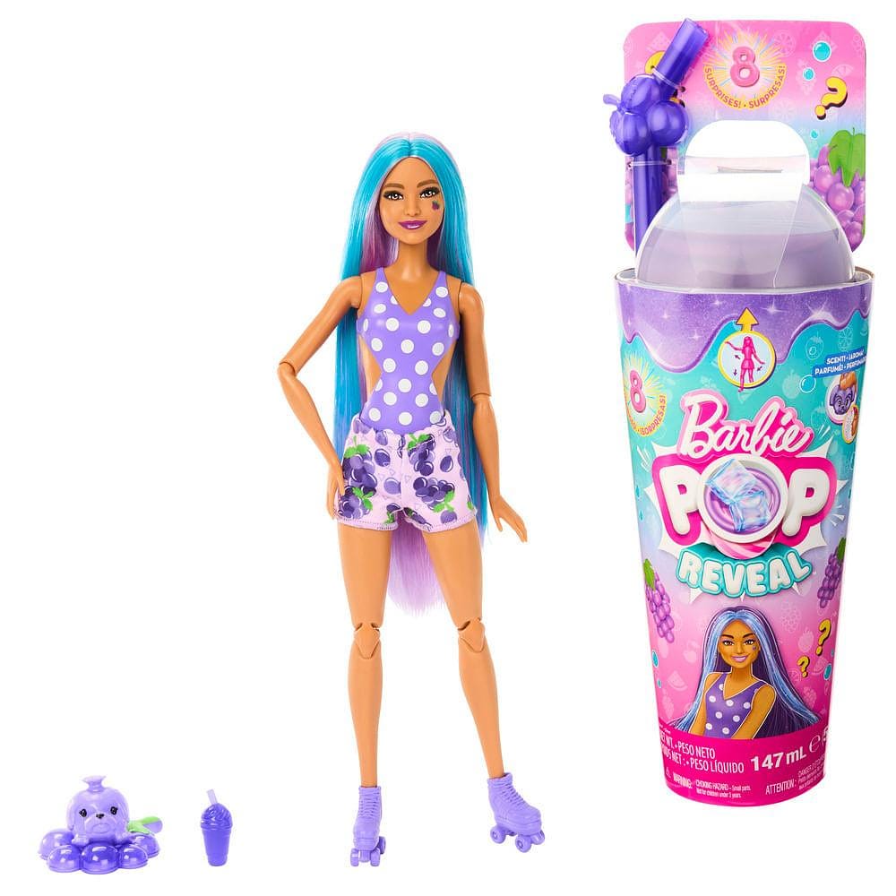 Barbie Série de Frutas Uva - Mattel