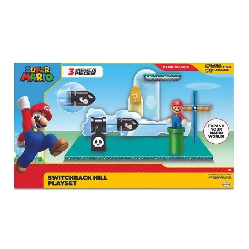 Super Mario Switchback Hill Playset - Candide