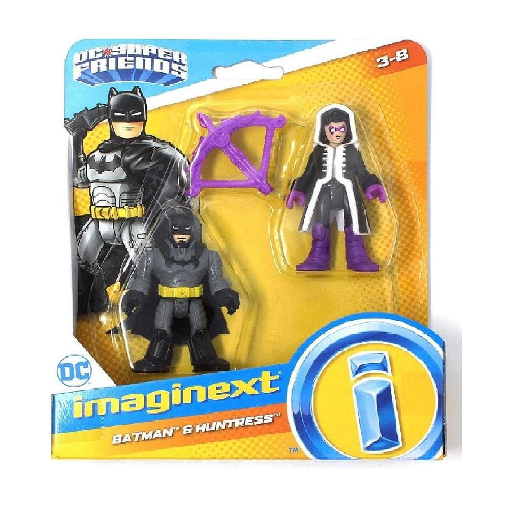 Imaginext DC Super Friends Batman e Huntress - Mattel