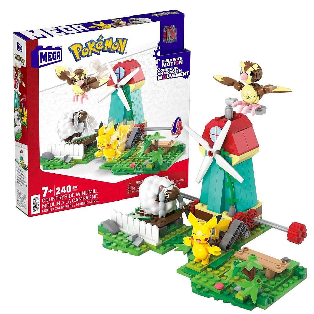 Mega Bloks Pokémon Moinho Rural - Mattel