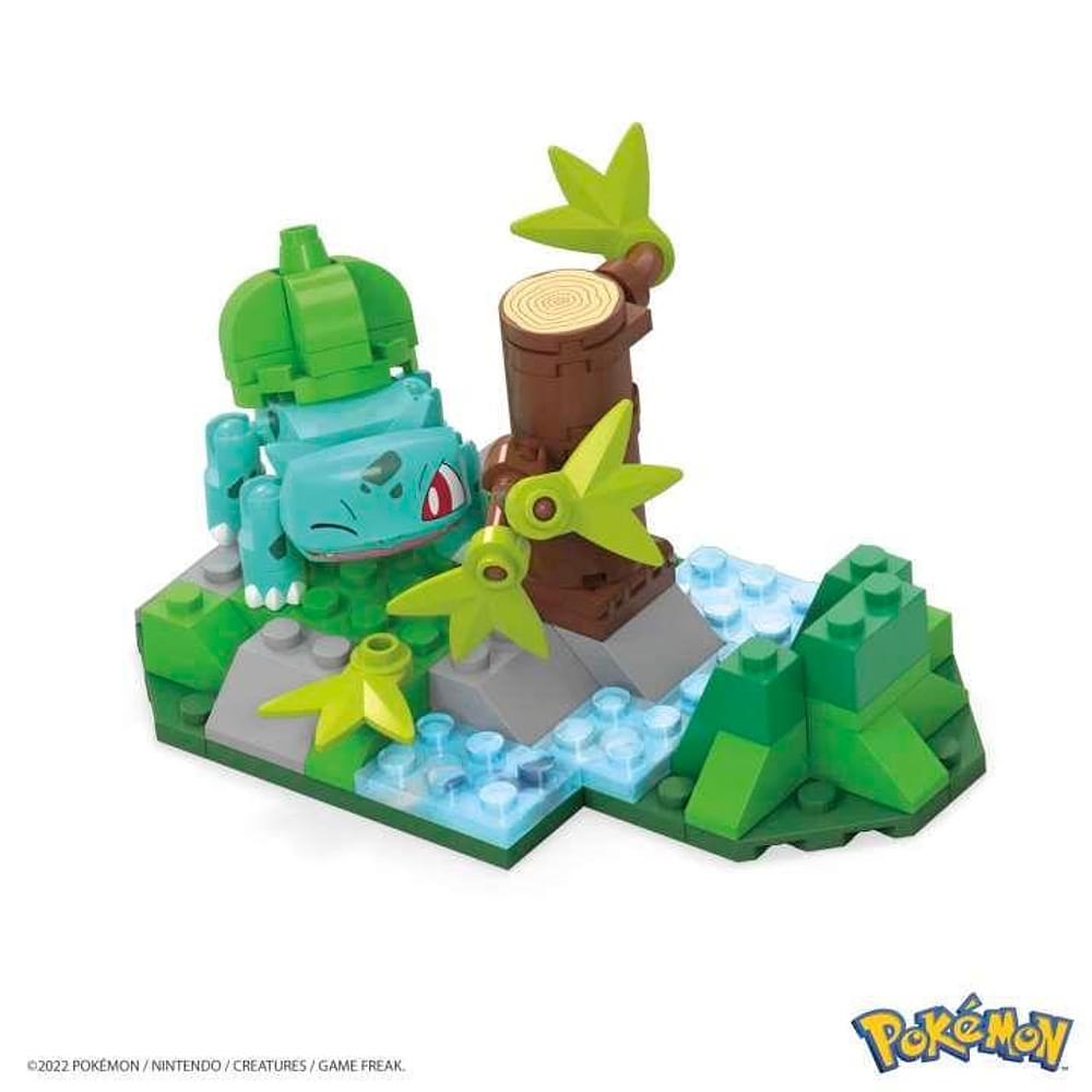 Mega Pokémon Diversão na Floresta do Bulbasaur - Mattel